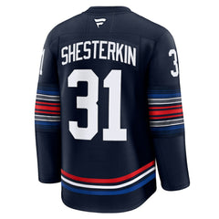Igor Shesterkin New York Rangers Fanatics Alternate Premium Jersey Discount