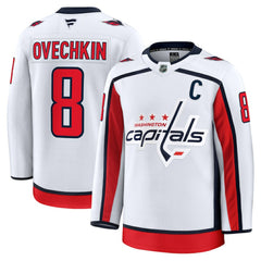 Alexander Ovechkin Washington Capitals Fanatics Away Premium Jersey White