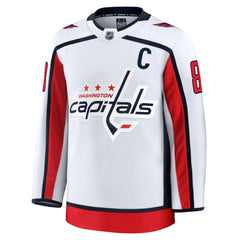 Alexander Ovechkin Washington Capitals Fanatics Away Premium Jersey White