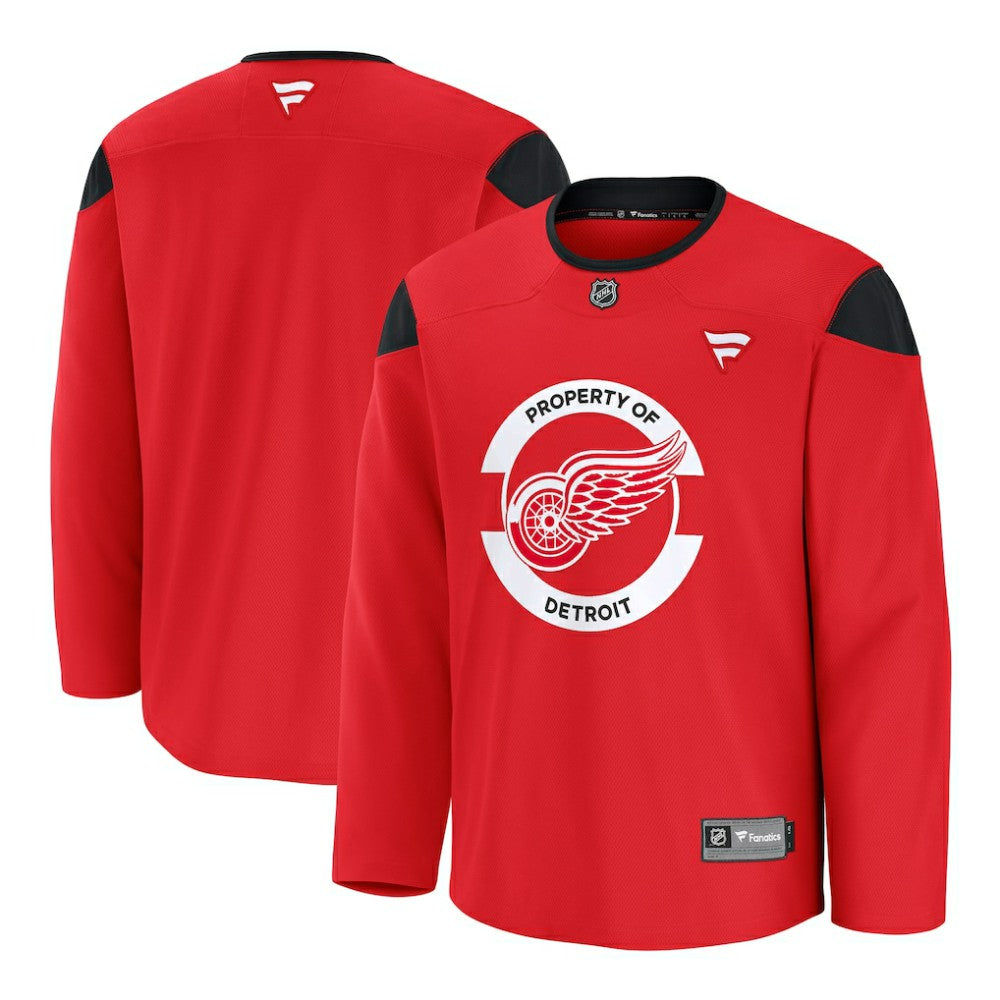 Detroit Red Wings Fanatics Practice Jersey Discount