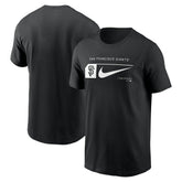 San Francisco Giants Nike Fashion Graphic Swoosh T-Shirt | MLB On Sale