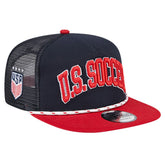 USWNT New Era Throwback Golfer Snapback Hat Navy - New Era