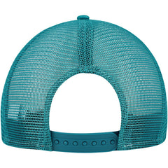Jacksonville Jaguars New Era Half Stripe Trucker A-Frame 9FIFTY Snapback Hat