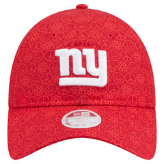 New York Giants New Era Women's Smiley 9TWENTY Adjustable Hat