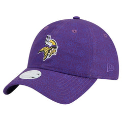 Minnesota Vikings New Era Women's Smiley 9TWENTY Adjustable Hat