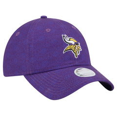 Minnesota Vikings New Era Women's Smiley 9TWENTY Adjustable Hat