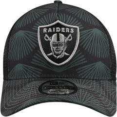 Las Vegas Raiders New Era Agave Trucker 9FORTY Adjustable Hat