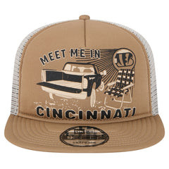 Cincinnati Bengals New Era Meet Me 9FIFTY Snapback Hat