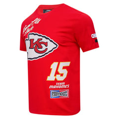 Kansas City Chiefs Patrick Mahomes Pro Standard Fast Lane Name & Number Player T-Shirt