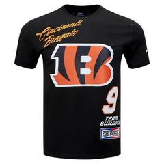 Cincinnati Bengals Joe Burrow Pro Standard Fast Lane Name & Number Player T-Shirt