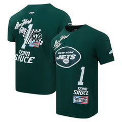New York Jets Ahmad Sauce Gardner Pro Standard Fast Lane Name & Number Player T-Shirt