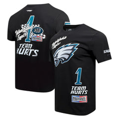 Philadelphia Eagles Jalen Hurts Pro Standard Fast Lane Name & Number Player T-Shirt