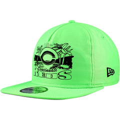 Cincinnati Reds New Era Neon Golfer Snapback Hat | MLB Discount
