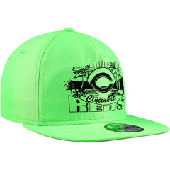 Cincinnati Reds New Era Neon Golfer Snapback Hat | MLB Discount