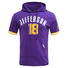 Minnesota Vikings Justin Jefferson Pro Standard Player Name & Number Hoodie T-Shirt