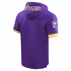 Minnesota Vikings Justin Jefferson Pro Standard Player Name & Number Hoodie T-Shirt