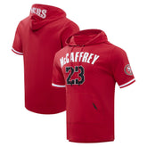 San Francisco 49ers Christian McCaffrey Pro Standard Player Name & Number Hoodie T-Shirt