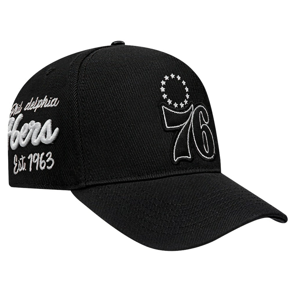 Philadelphia 76ers Pro Standard Paint the City Pinch Front Snapback Hat Online