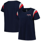 Atlanta Braves Profile Women's Plus Size Scoop Neck T-Shirt | MLB Shop