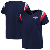 Cleveland Guardians Profile Women's Plus Size Scoop Neck T-Shirt | MLB Discount
