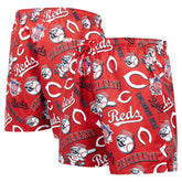 Cincinnati Reds Pro Standard Toss Logo Woven Shorts | MLB New