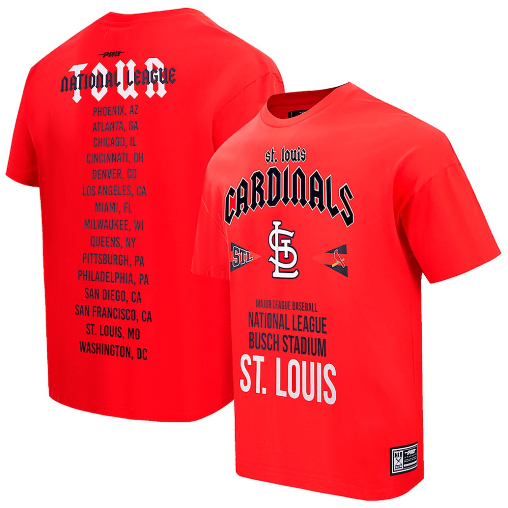 St. Louis Cardinals Pro Standard Oversized City Tour T-Shirt | MLB For sale