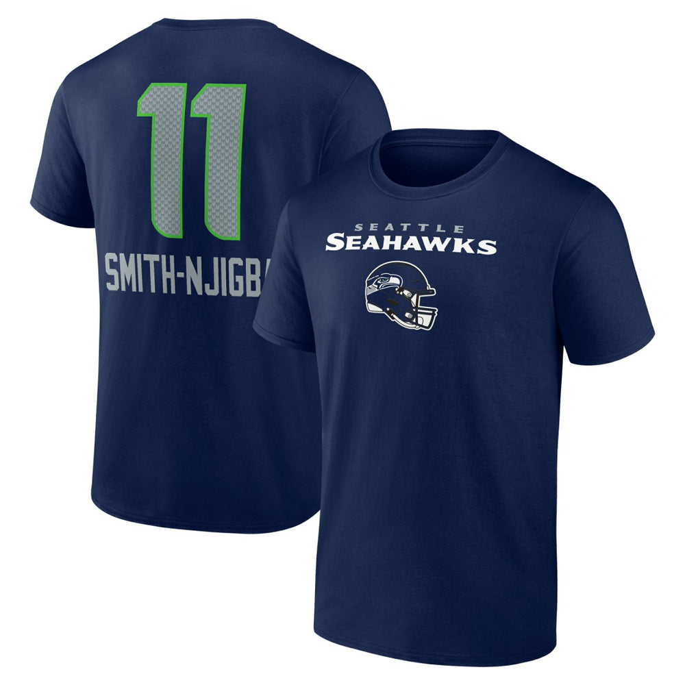 Seattle Seahawks Jaxon Smith-Njigba Team Wordmark Player Name & Number T-Shirt