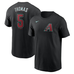 Alek Thomas Arizona Diamondbacks Nike 2024 Fuse Name & Number T-Shirt | MLB Shop