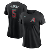 Alek Thomas Arizona Diamondbacks Nike Women's 2024 Fuse Name & Number T-Shirt | MLB Sale