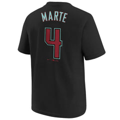 Ketel Marte Arizona Diamondbacks Nike Youth Name & Number T-Shirt | MLB For sale