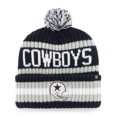 Dallas Cowboys 47 brand '47 Bering Cuffed Knit Hat with Pom