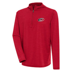 Carolina Hurricanes Antigua Tidy Quarter-Zip Pullover Hoodie For Sale