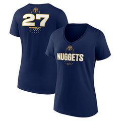 Jamal Murray Denver Nuggets Women's Behind The Back Name & Number V-Neck T-Shirt sale Online