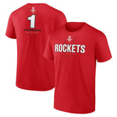 Amen Thompson Houston Rockets Behind The Back Name & Number T-Shirt Discount