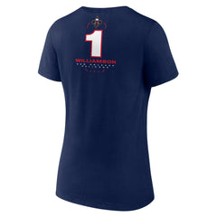 Zion Williamson New Orleans Pelicans Women's Behind The Back Name & Number V-Neck T-Shirt Online