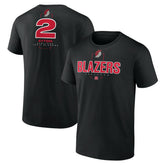 Deandre Ayton Portland Trail Blazers Behind The Back Name & Number T-Shirt Online
