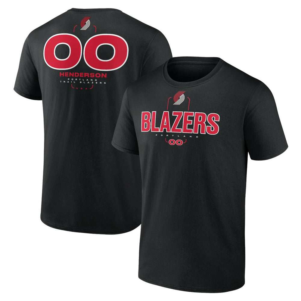 Scoot Henderson Portland Trail Blazers Behind The Back Name & Number T-Shirt Online