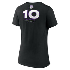 Domantas Sabonis Sacramento Kings Women's Behind The Back Name & Number V-Neck T-Shirt For Sale