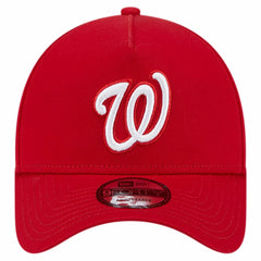 Washington Nationals New Era Team Color A-Frame 9FORTY Adjustable Hat | MLB Discount