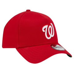 Washington Nationals New Era Team Color A-Frame 9FORTY Adjustable Hat | MLB Discount