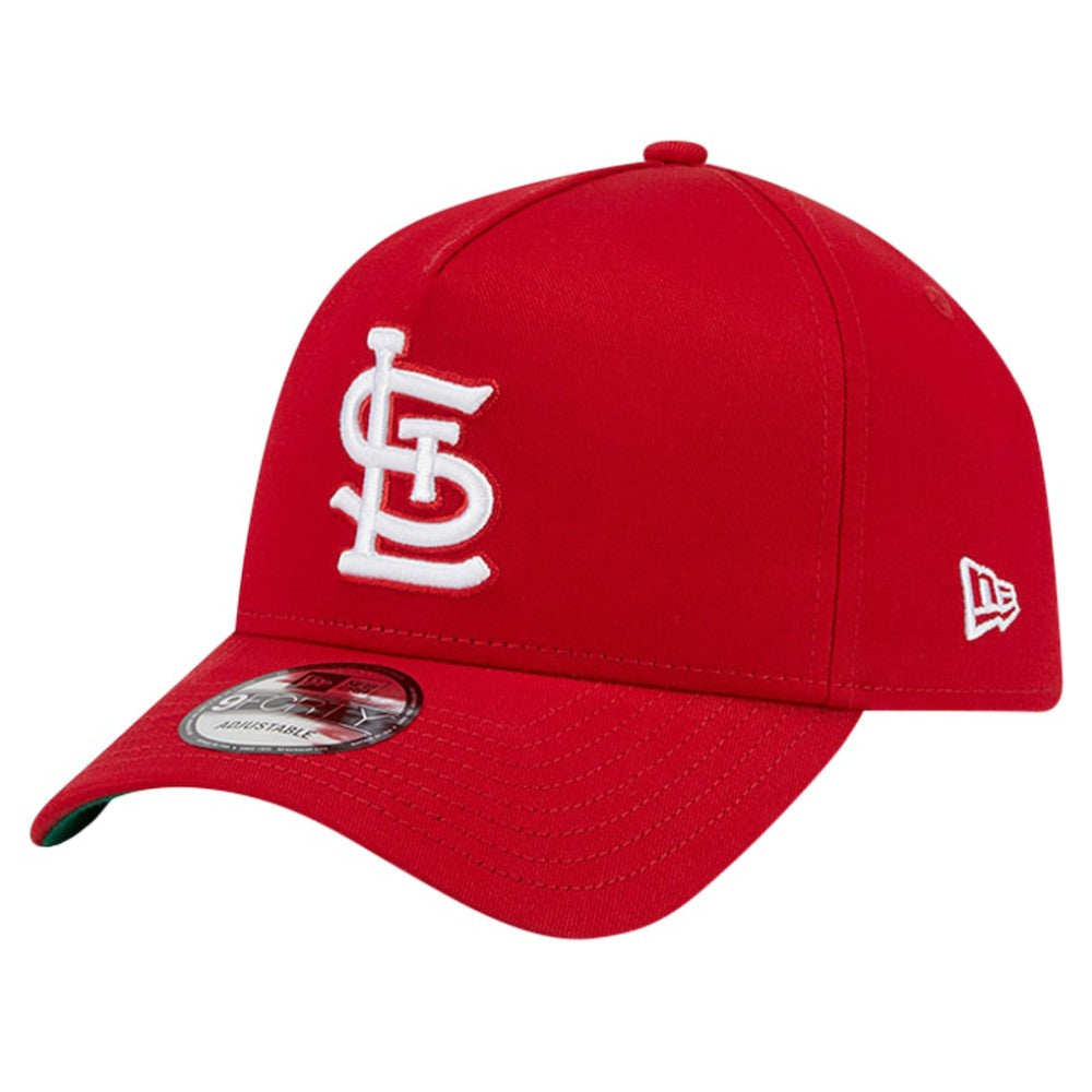 St. Louis Cardinals New Era Team Color A-Frame 9FORTY Adjustable Hat | MLB New