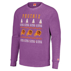 Phoenix Suns Homage Unisex Holiday Tri-Blend Raglan Pullover Sweatshirt Discount