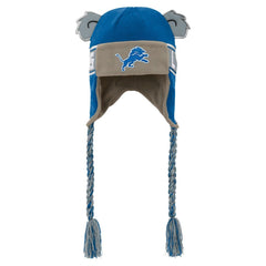 Detroit Lions Youth Wordmark Ears Trooper Knit Hat