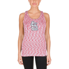 St. Louis Cardinals New Era Women's Space Dye Keyhole Back Tank Top | MLB Sale