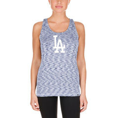 Los Angeles Dodgers New Era Women's Space Dye Keyhole Back Tank Top | MLB Outlet