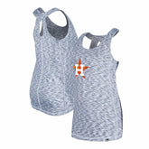 Houston Astros New Era Women's Space Dye Keyhole Back Tank Top | MLB For sale