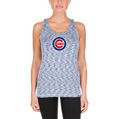 Chicago Cubs New Era Women's Space Dye Keyhole Back Tank Top | MLB Online