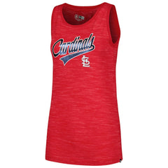 St. Louis Cardinals New Era Women's Space-Dye Active Tank Top | MLB Outlet