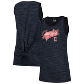 Cleveland Guardians New Era Women's Space-Dye Active Tank Top | MLB On Sale