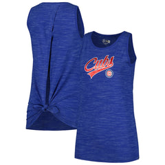 Chicago Cubs New Era Women's Space-Dye Active Tank Top | MLB Shop